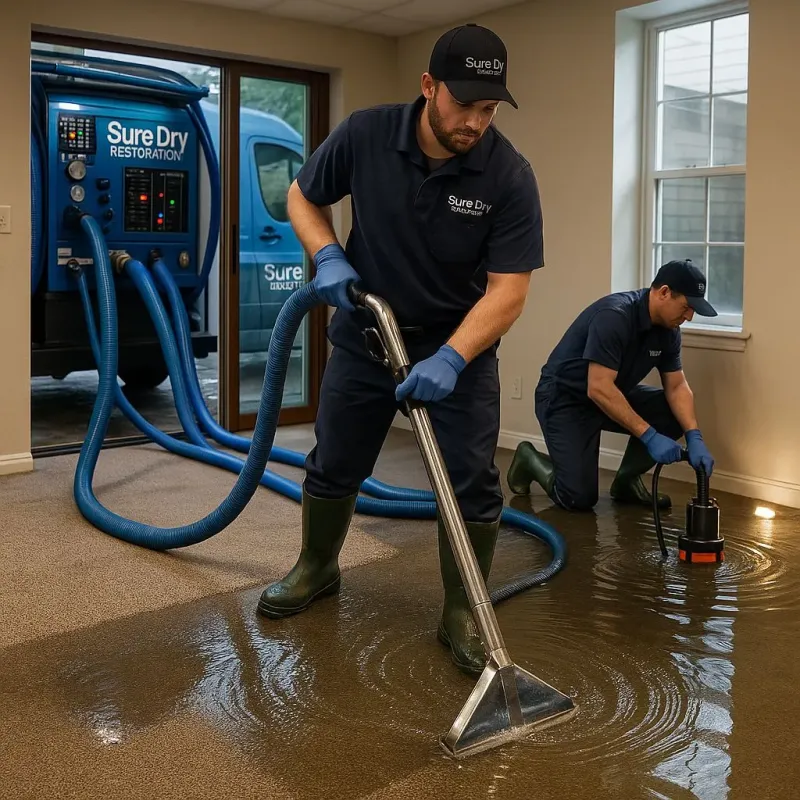 Water Extraction and Removal process in Lavalette, WV